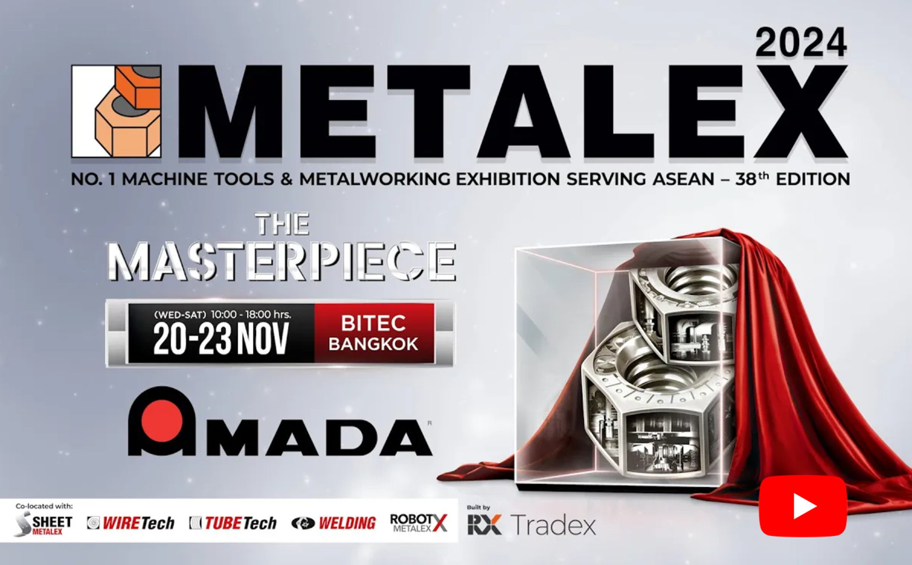 METALEX2024・アマダタイランド｜新型NCはじめ環境性能高い製品・高